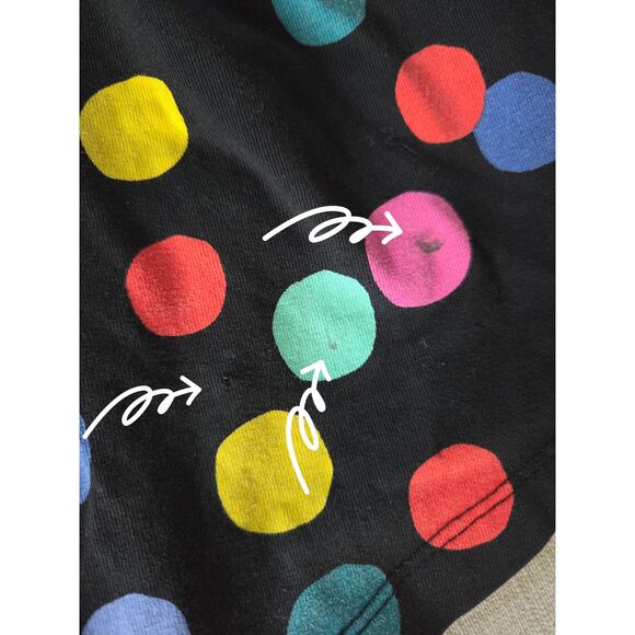 Hanna Andersson Black Confetti Skater Dress - Picture 6 of 8